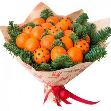 Букет "Оранжевое настроение" ― Цветы Росcии с доставкой в по Ивакино